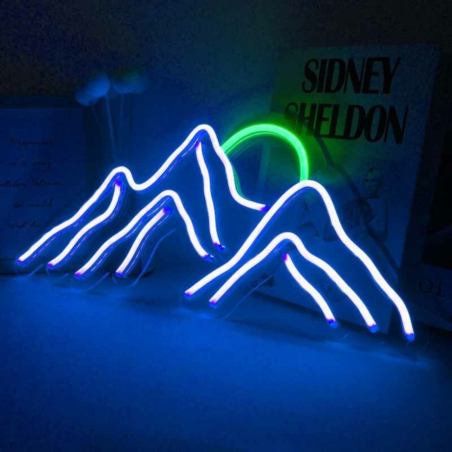 Mountain Top Sunrise Neon Light - Shineneon