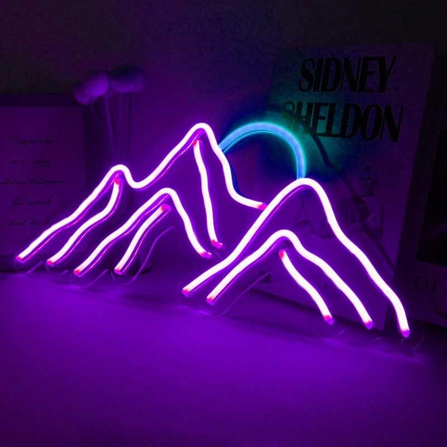 Mountain Top Sunrise Neon Light - Shineneon