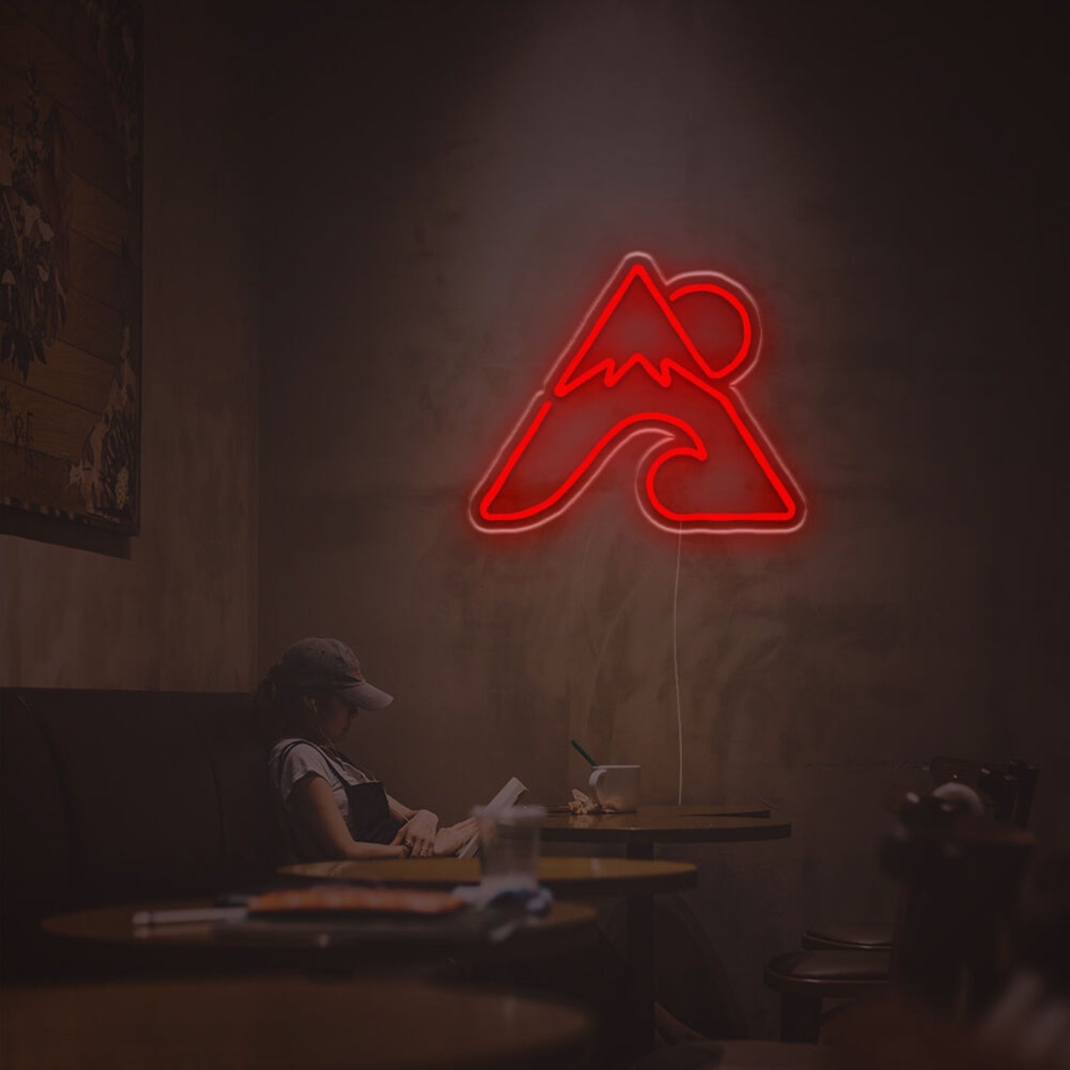 Moutain And Sun Led Neon Sign | Shineneon