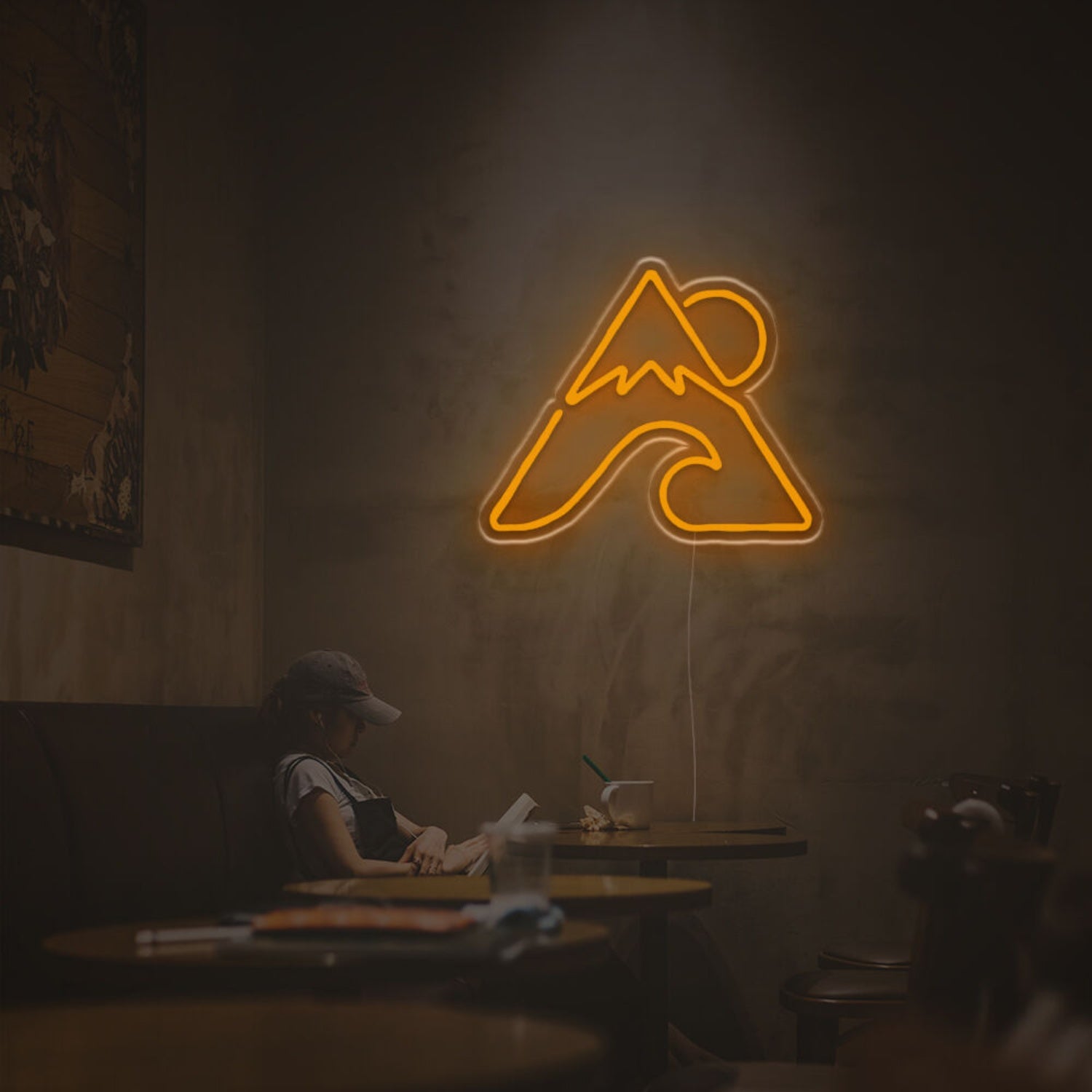 Moutain And Sun Led Neon Sign | Shineneon