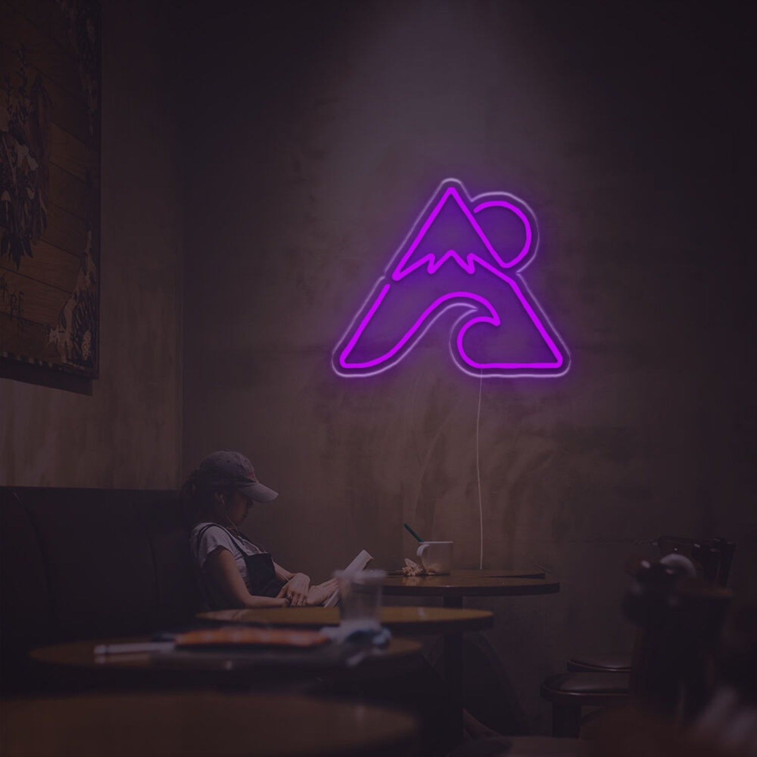Moutain And Sun Led Neon Sign | Shineneon