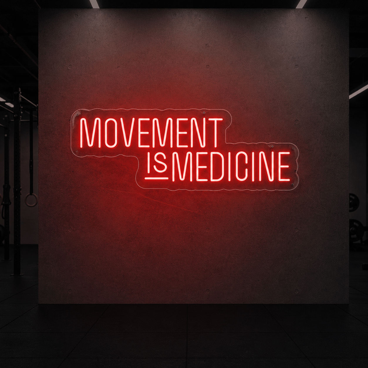 Movement Is Medicine Room Decor LED Neon Sign - Shineneon
