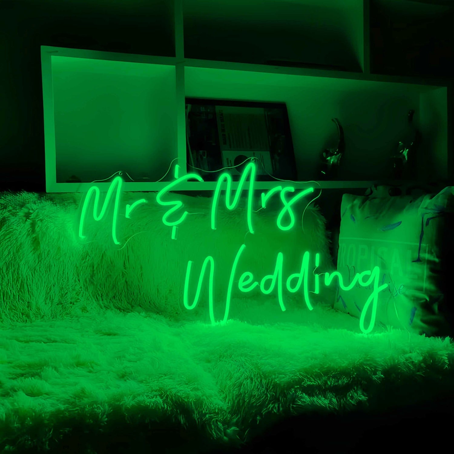 Mr And Mrs Wedding Decor Neon Sign | Shineneon