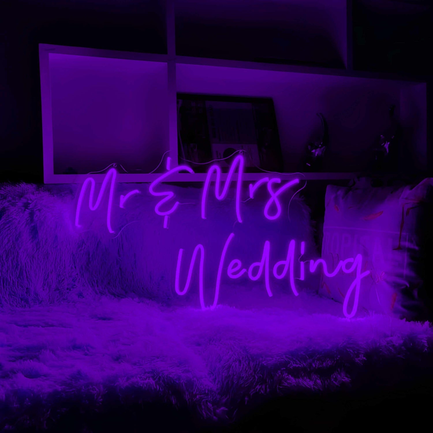 Mr And Mrs Wedding Decor Neon Sign | Shineneon