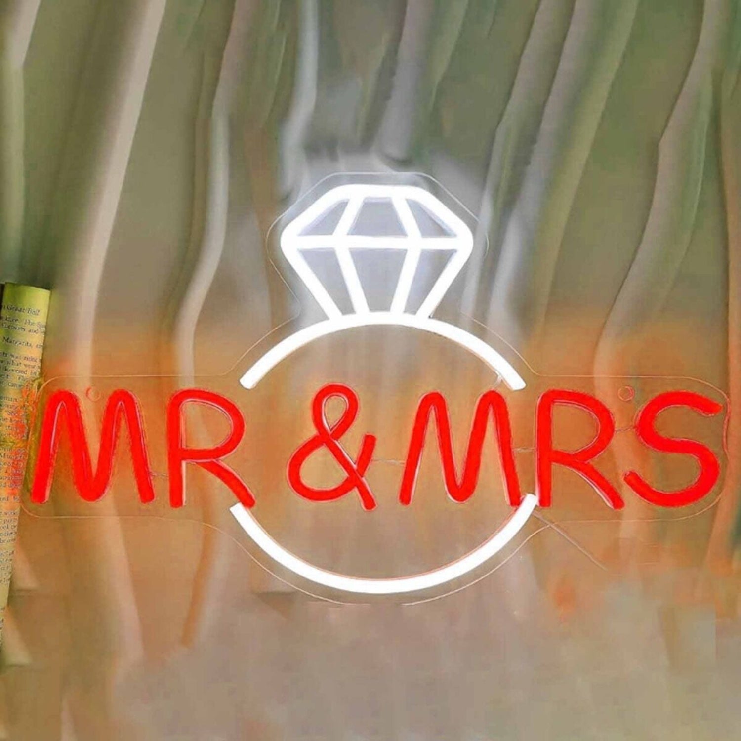 Mr Mrs Diamonds Neon Sign | Shineneon