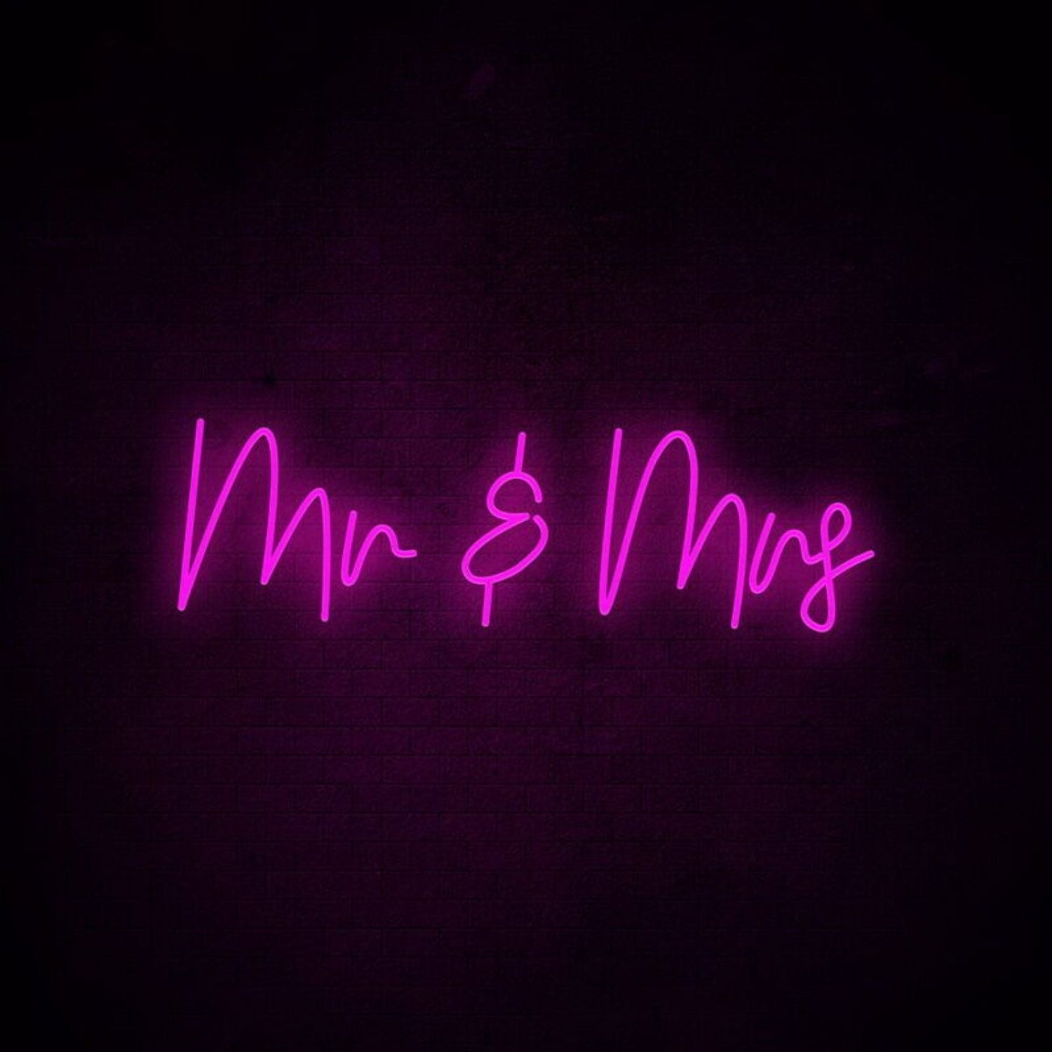 Mr Mrs Neon Sign Ideal For Wedding Celebrations | Shineneon