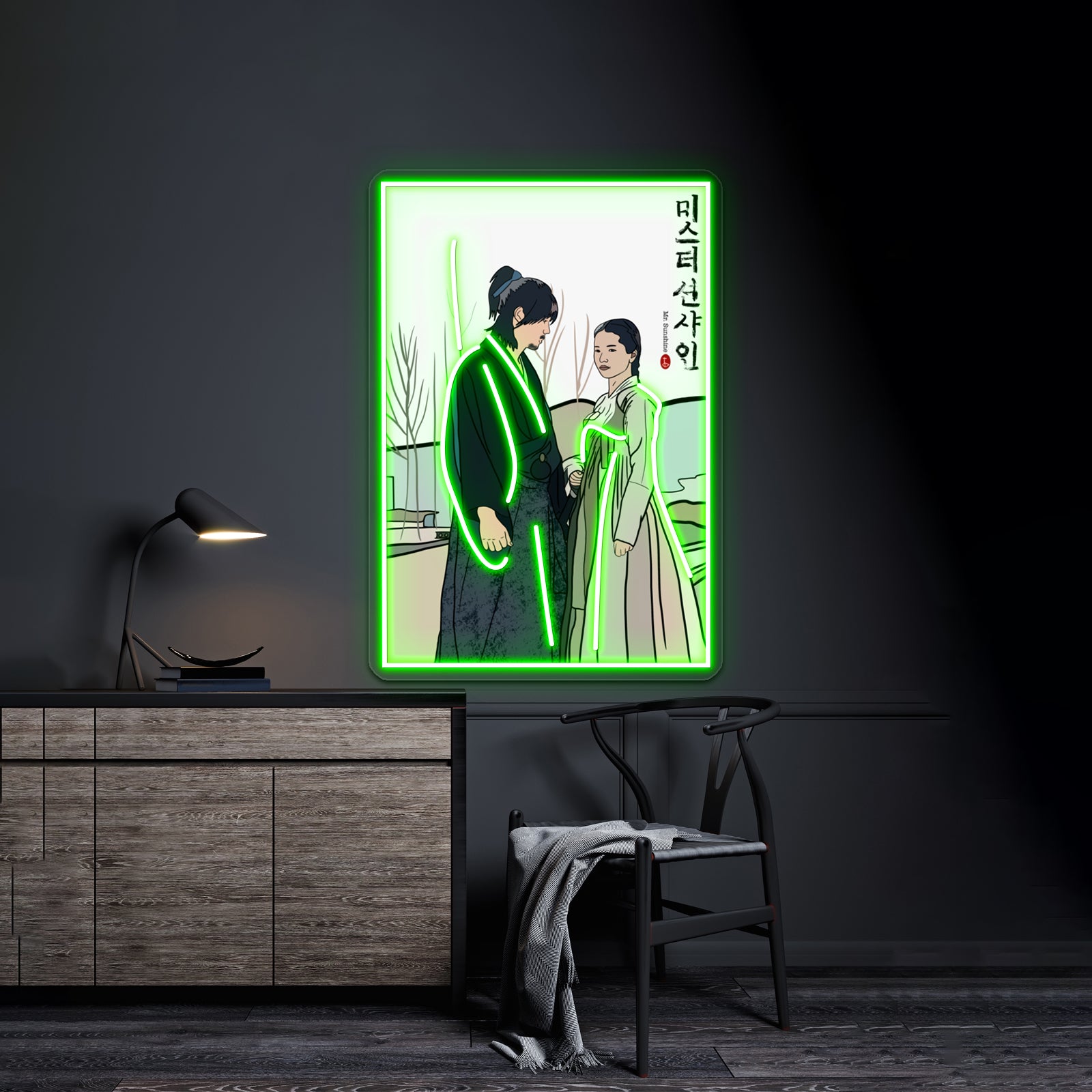 Mr Sunshine Kdrama Pop Art Poster Artwork Neon Sign Led | Shineneon