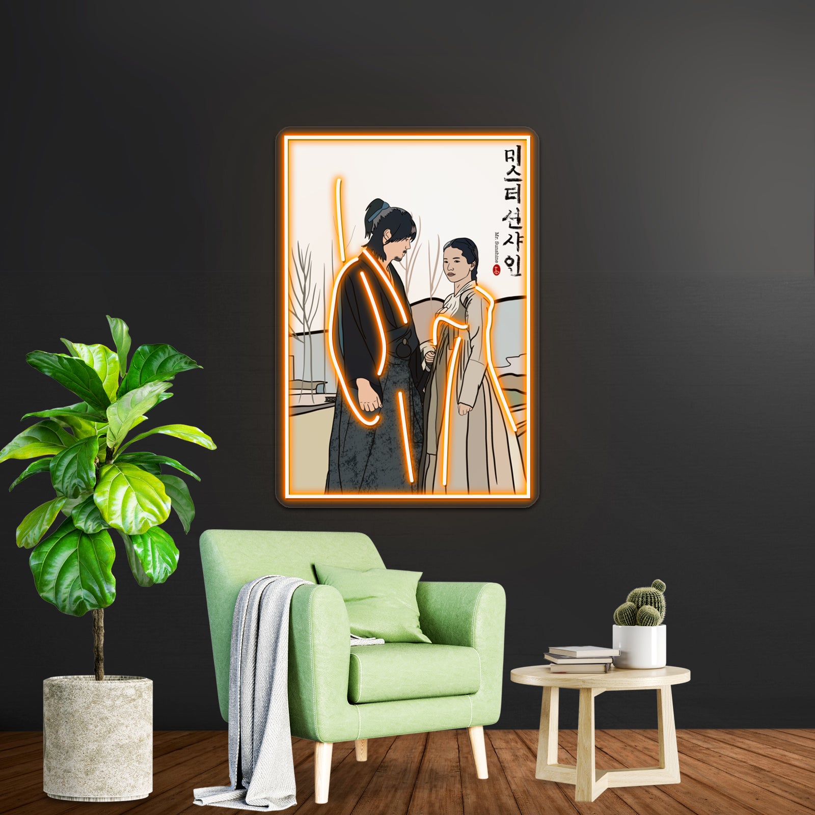 Mr Sunshine Kdrama Pop Art Poster Artwork Neon Sign Led | Shineneon