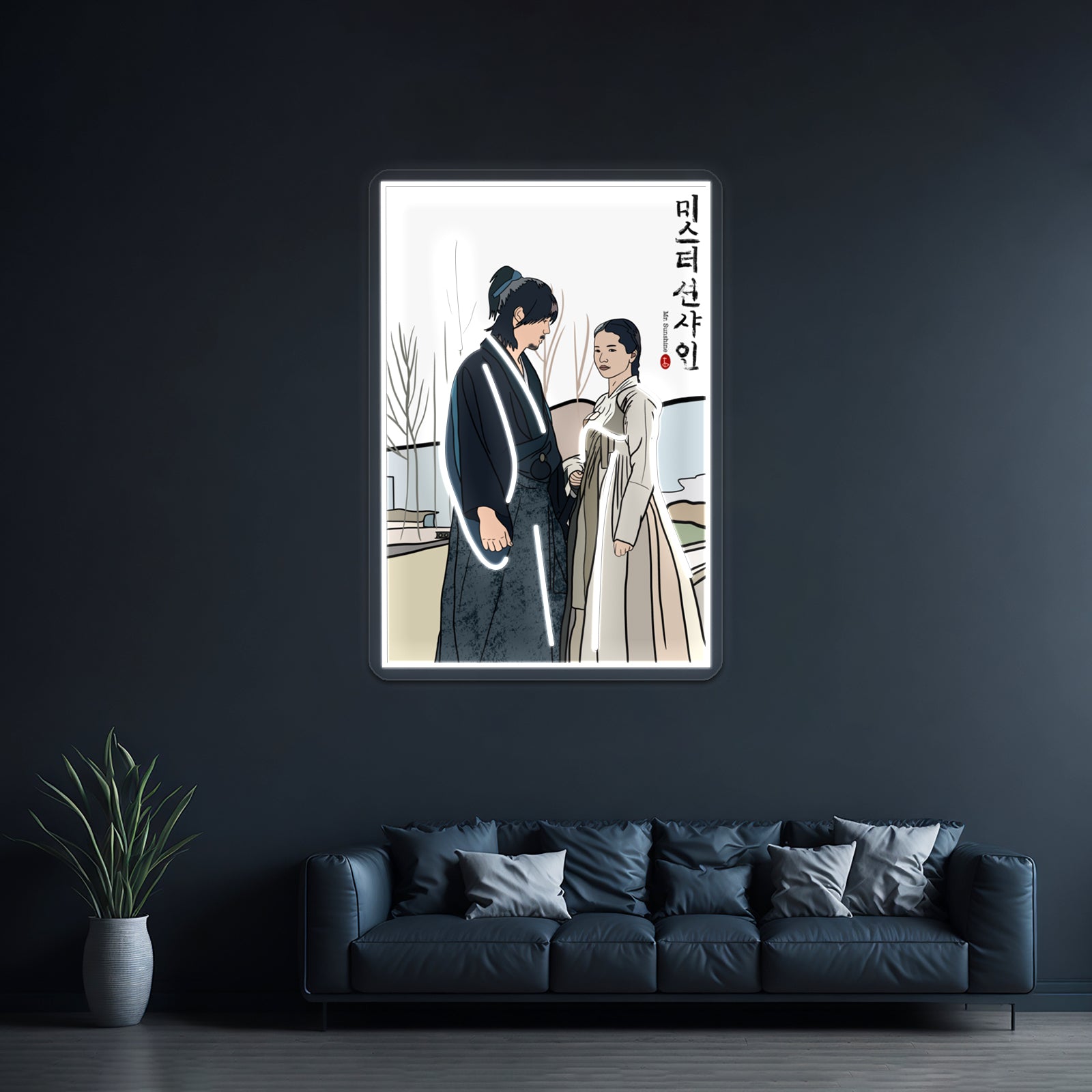 Mr Sunshine Kdrama Pop Art Poster Artwork Neon Sign Led | Shineneon