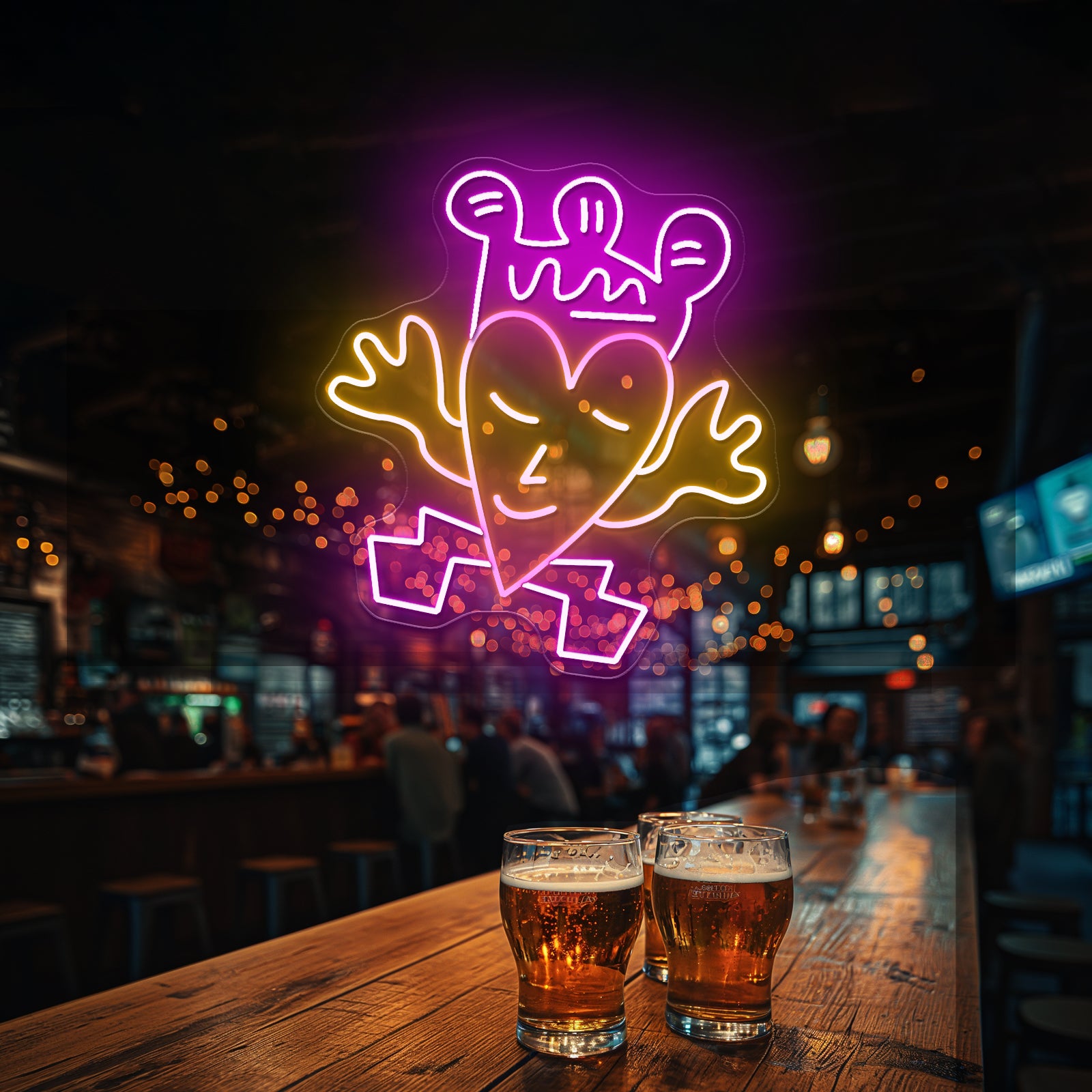 Mrs Heartbreak Artistic Neon Signs Wall Art Led Signs | Shineneon