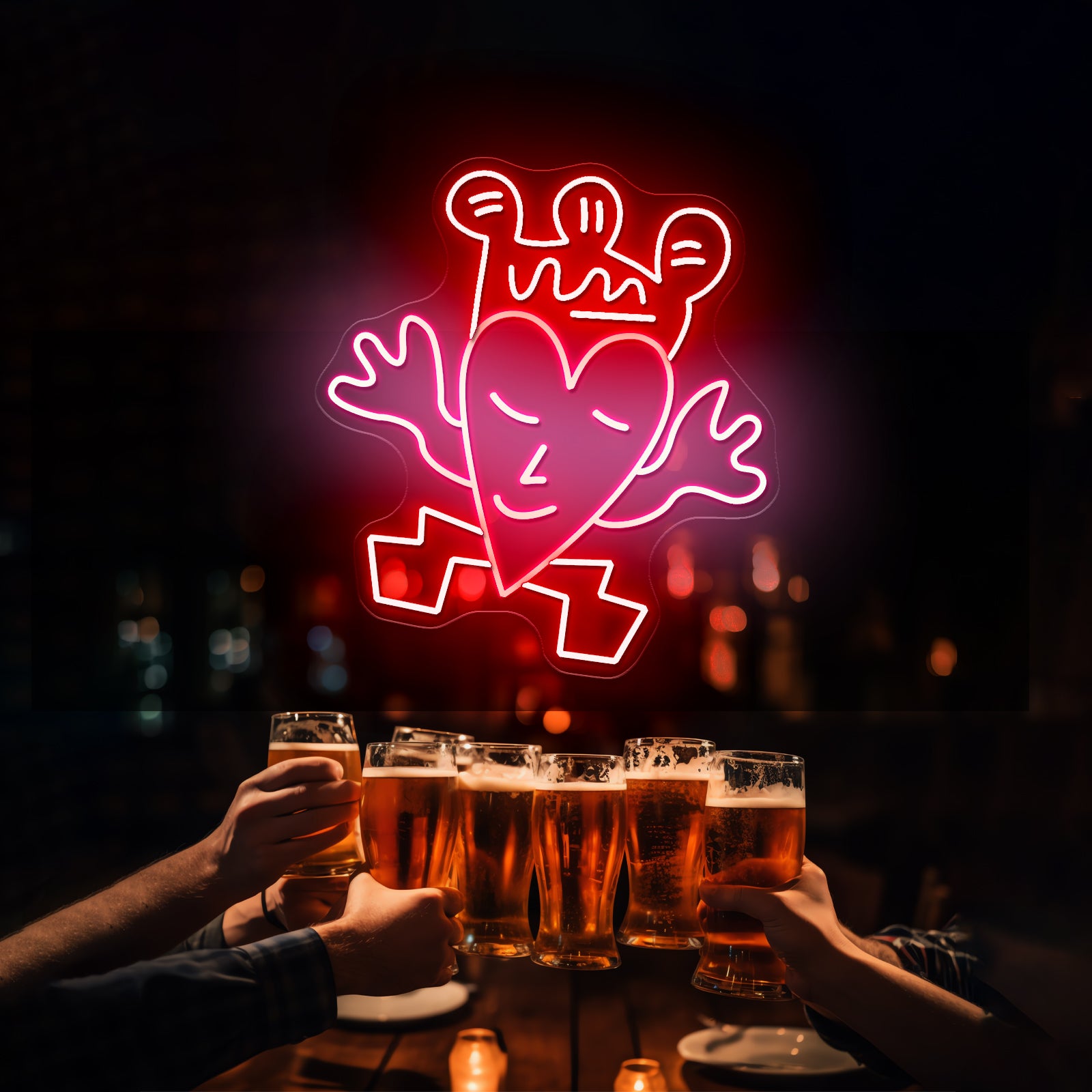 Mrs Heartbreak Artistic Neon Signs Wall Art Led Signs | Shineneon