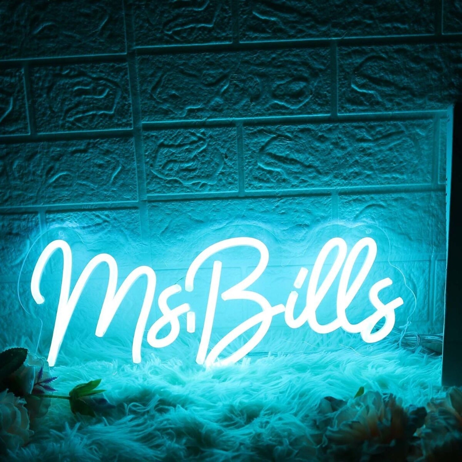 Ms Bills Blue Led Neon Sign - Shineneon