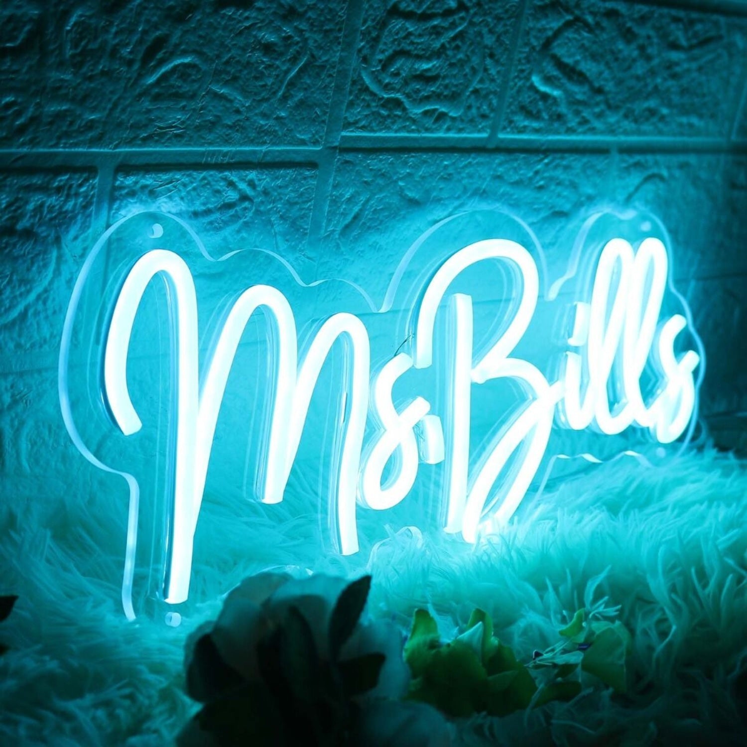 Ms Bills Blue Led Neon Sign - Shineneon