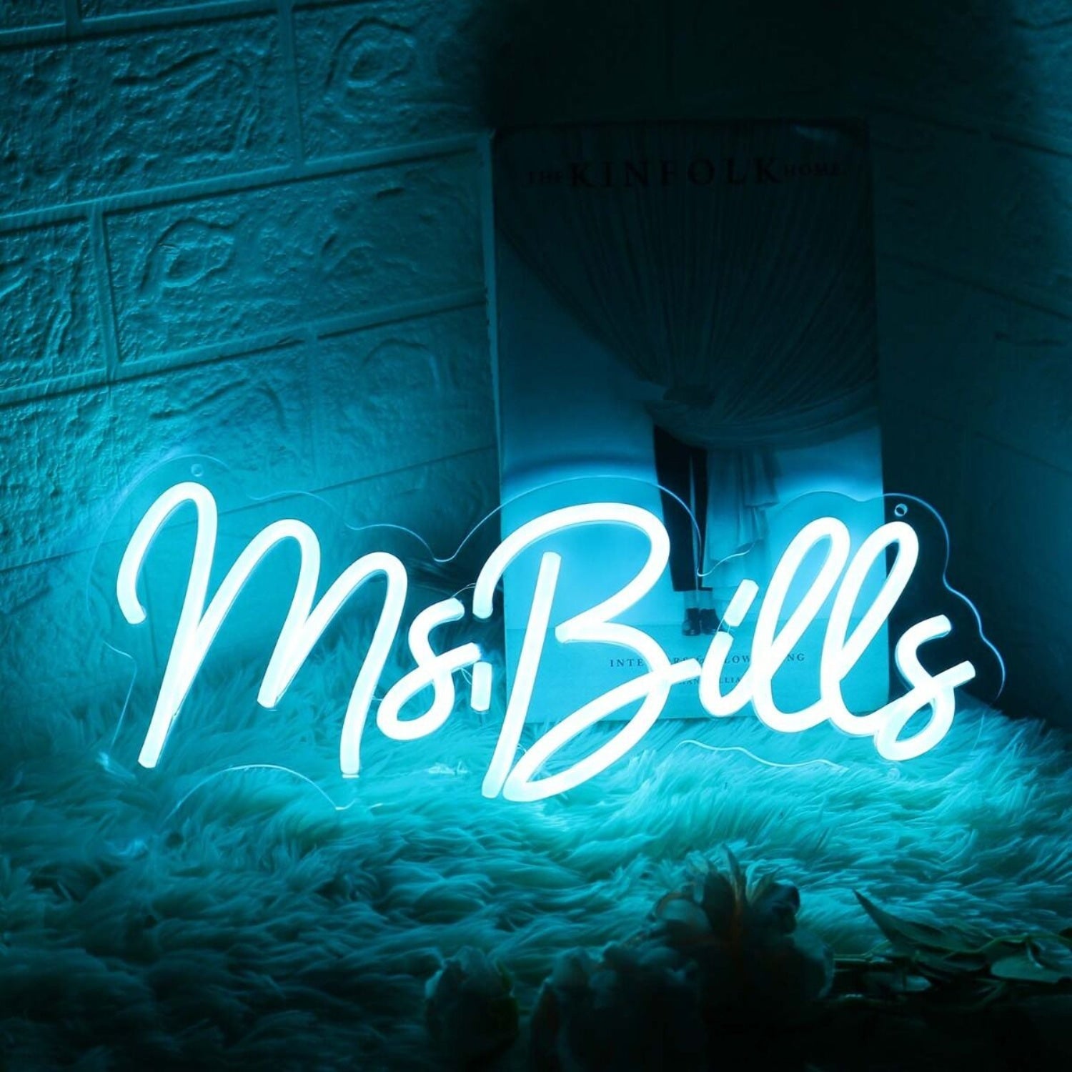 Ms Bills Blue Led Neon Sign - Shineneon