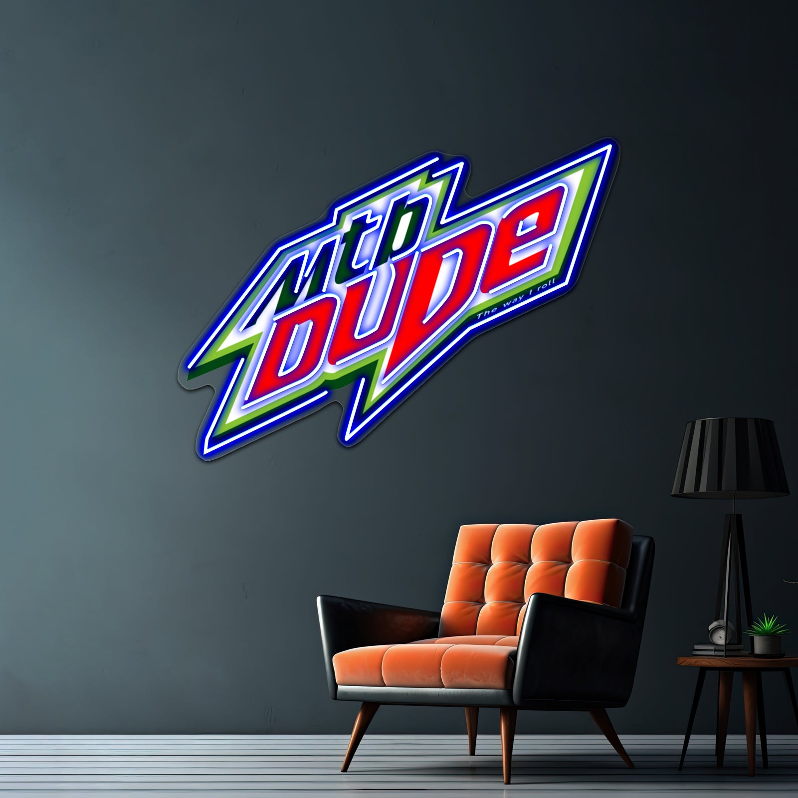 Mtb Dude Artwork Neon Sign Led | Shineneon