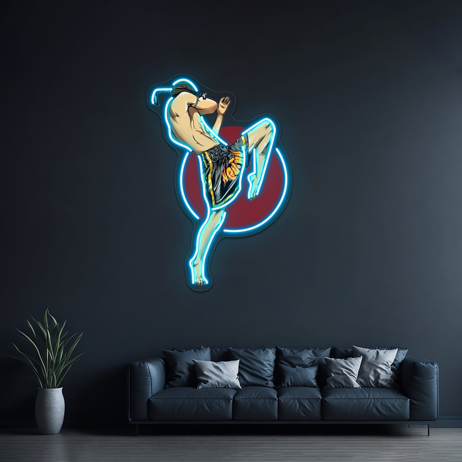 Muay Thai Artwork Neon Sign Led | Shineneon