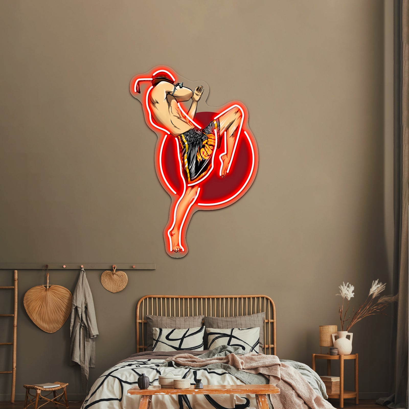 Muay Thai Artwork Neon Sign Led | Shineneon