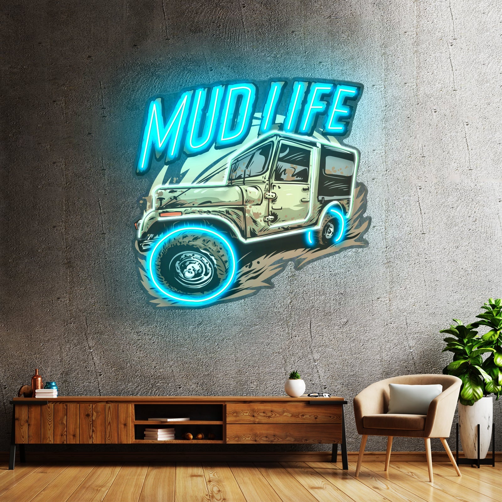 Mud Life Led Neon Sign Light Custom Led Signs - Shineneon