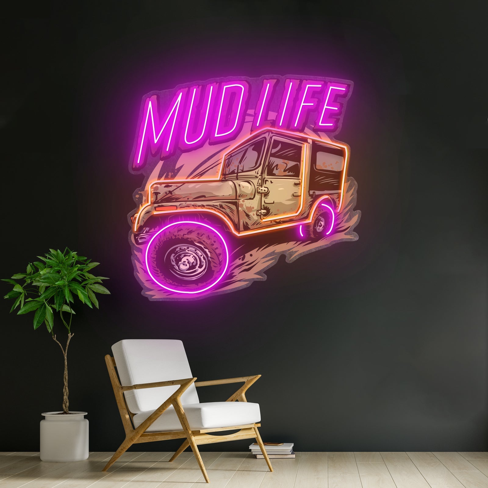 Mud Life Led Neon Sign Light Custom Led Signs - Shineneon