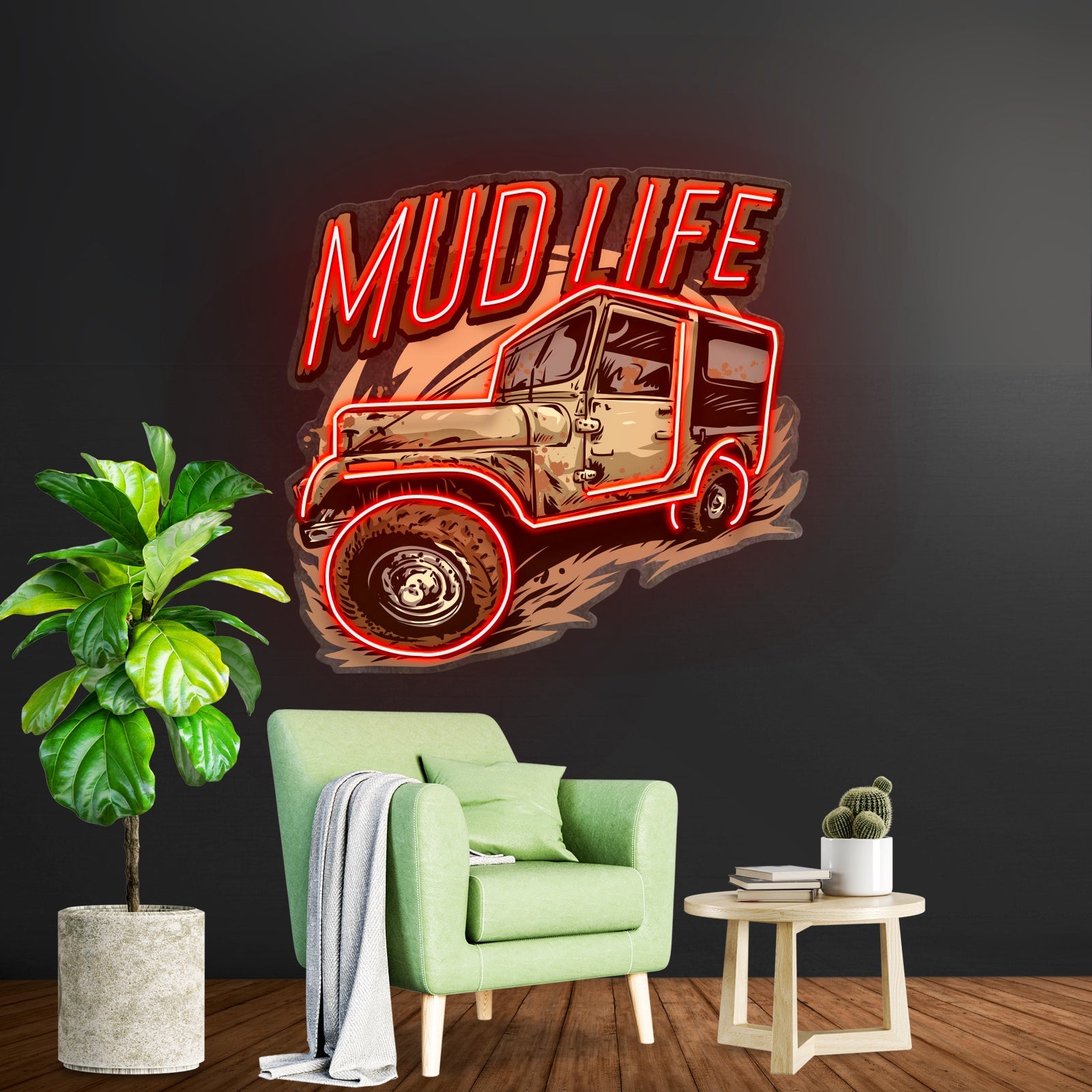 Mud Life Led Neon Sign Light Custom Led Signs - Shineneon