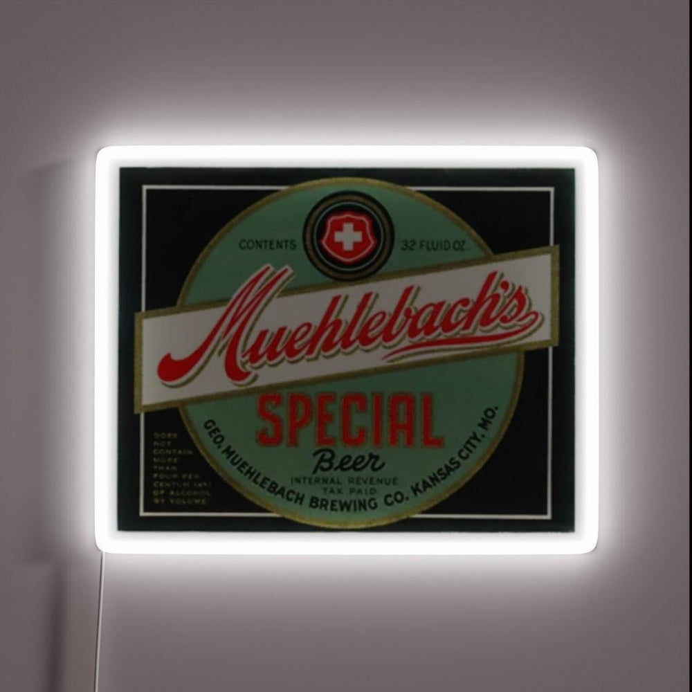 Muehlebachsspecial Beer Rgb Led Neon Sign - Custom LED neon sign front view