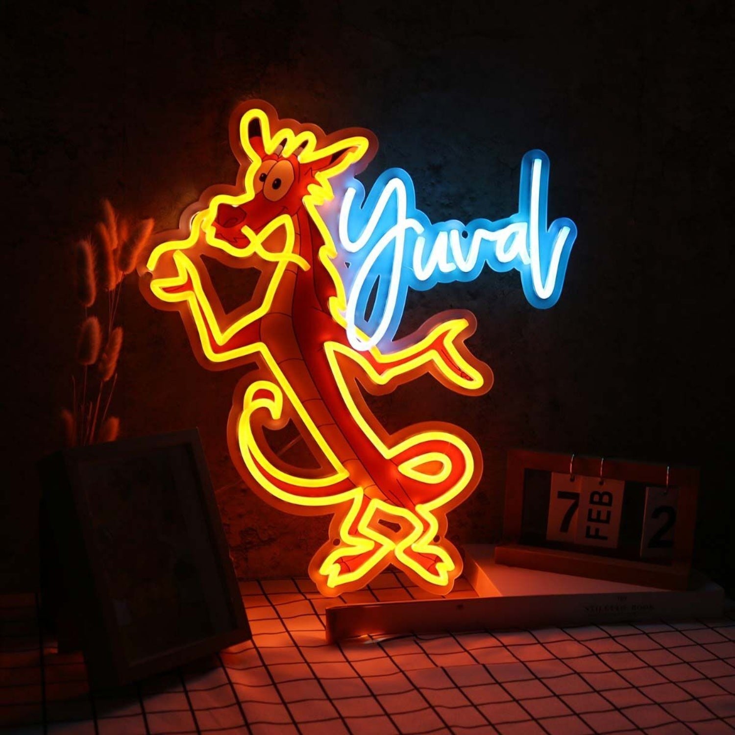 Mulan Character Mushu Custom Led Neon Sign - Shineneon