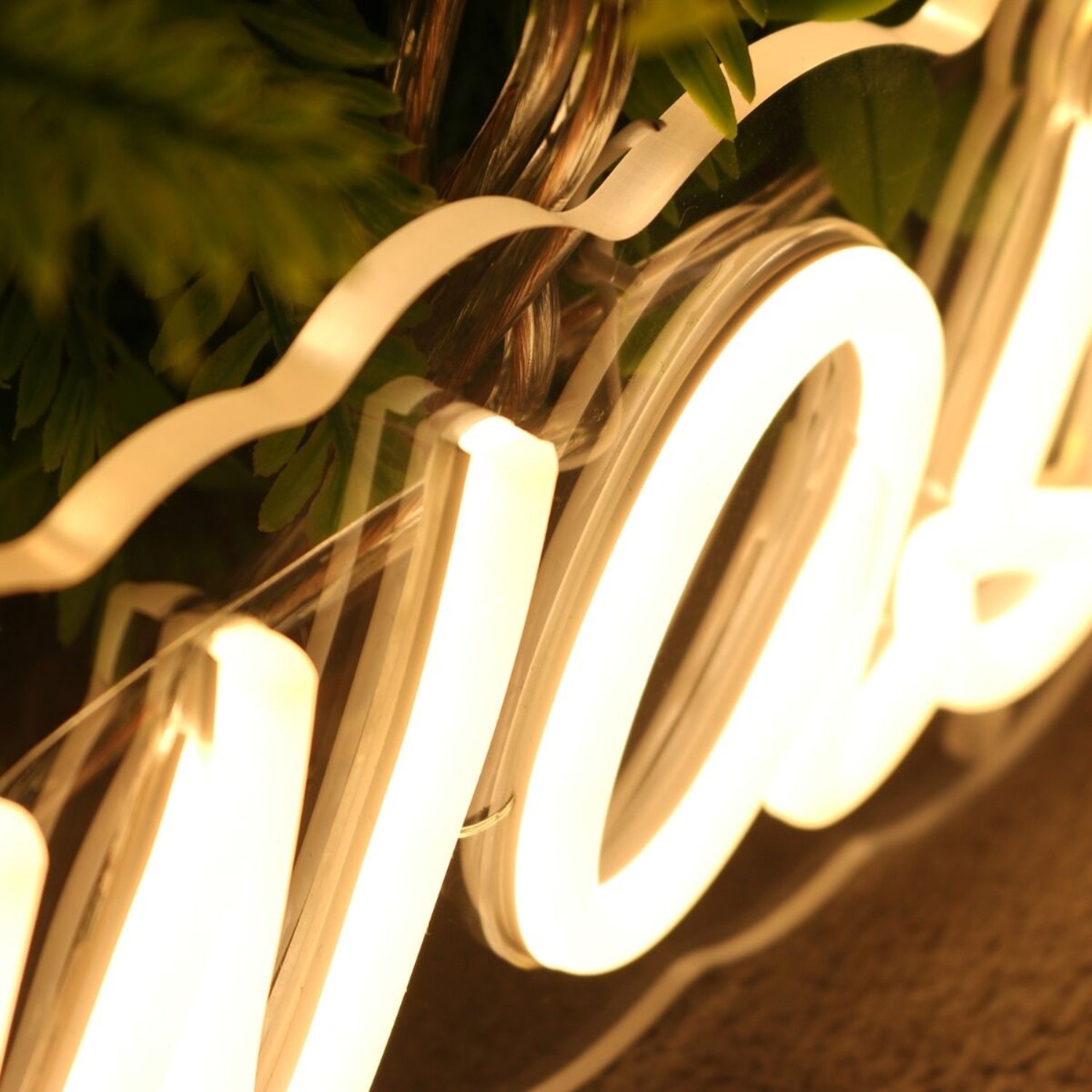 Multani Niwas Yellow Led Neon Sign - Shineneon
