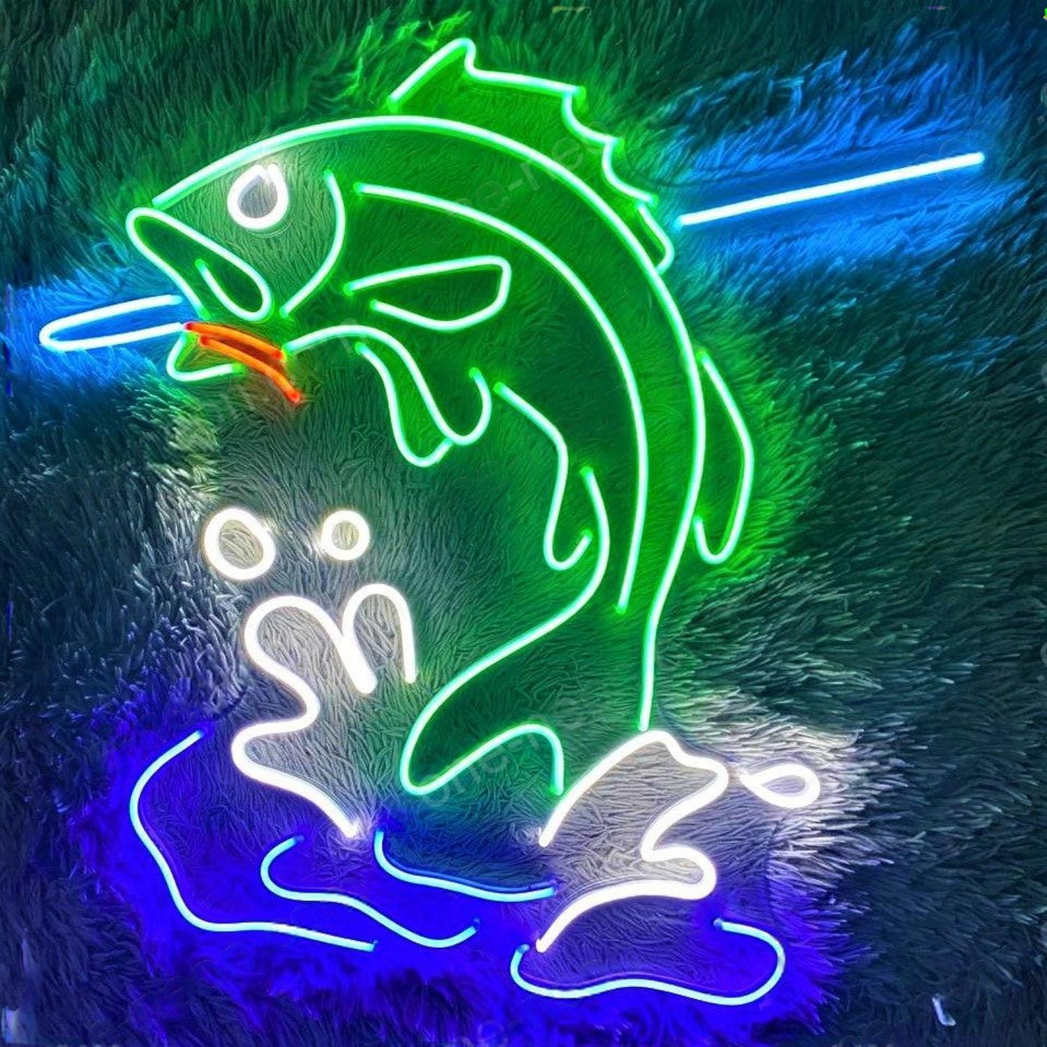 Multicolor Fish Design Led Neon Sign For Indoor Decor | Shineneon