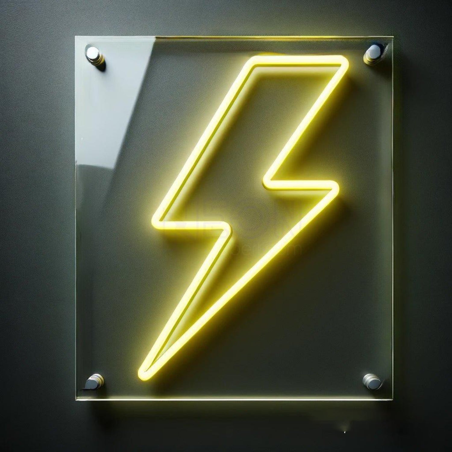 Multicolor Lightning Bolt Led Neon Sign For Modern Indoor Decor | Shineneon