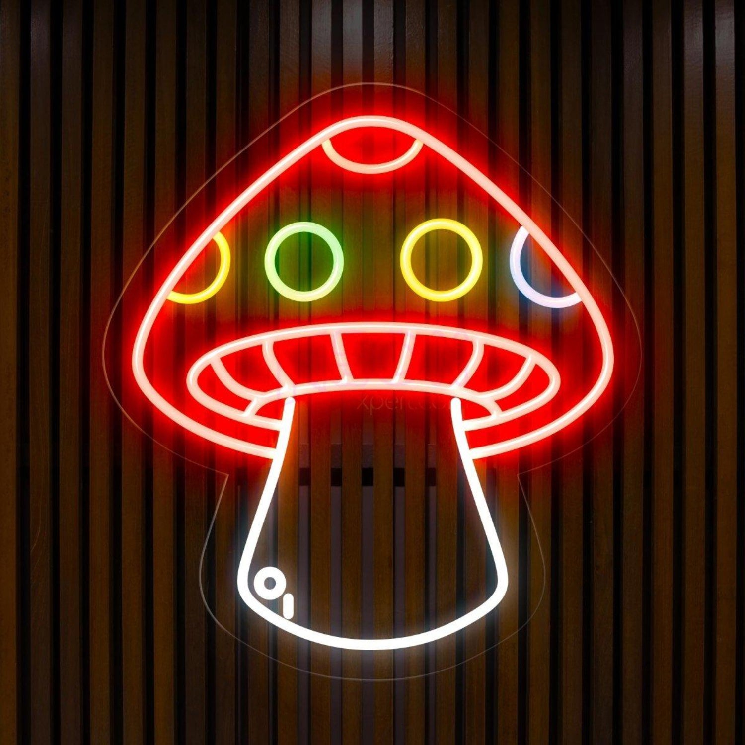 Multicolor Mushroom Led Neon Sign For Kids Room And Cafe Wall Decor | Shineneon