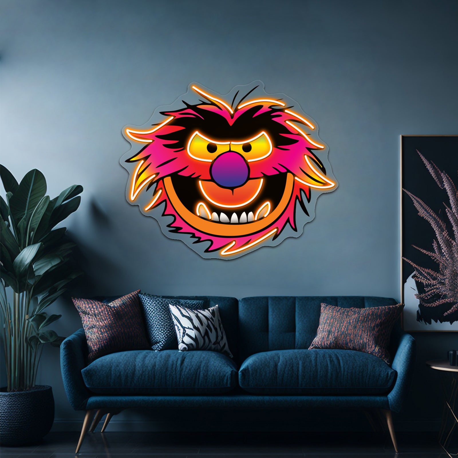 Muppet Face Animal Artwork Neon Sign Led | Shineneon