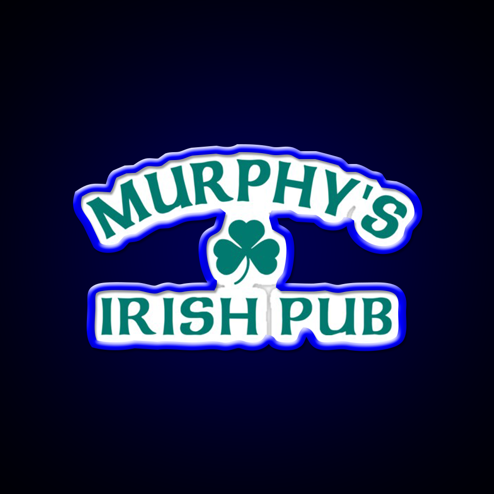 Murphys Irish Pub Man Cave Bar Led Neon Sign Rgb Color