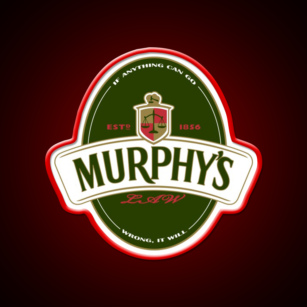 Murphys Law Beer Bar Decor Led Neon Sign Rgb Color - LED neon sign view 10