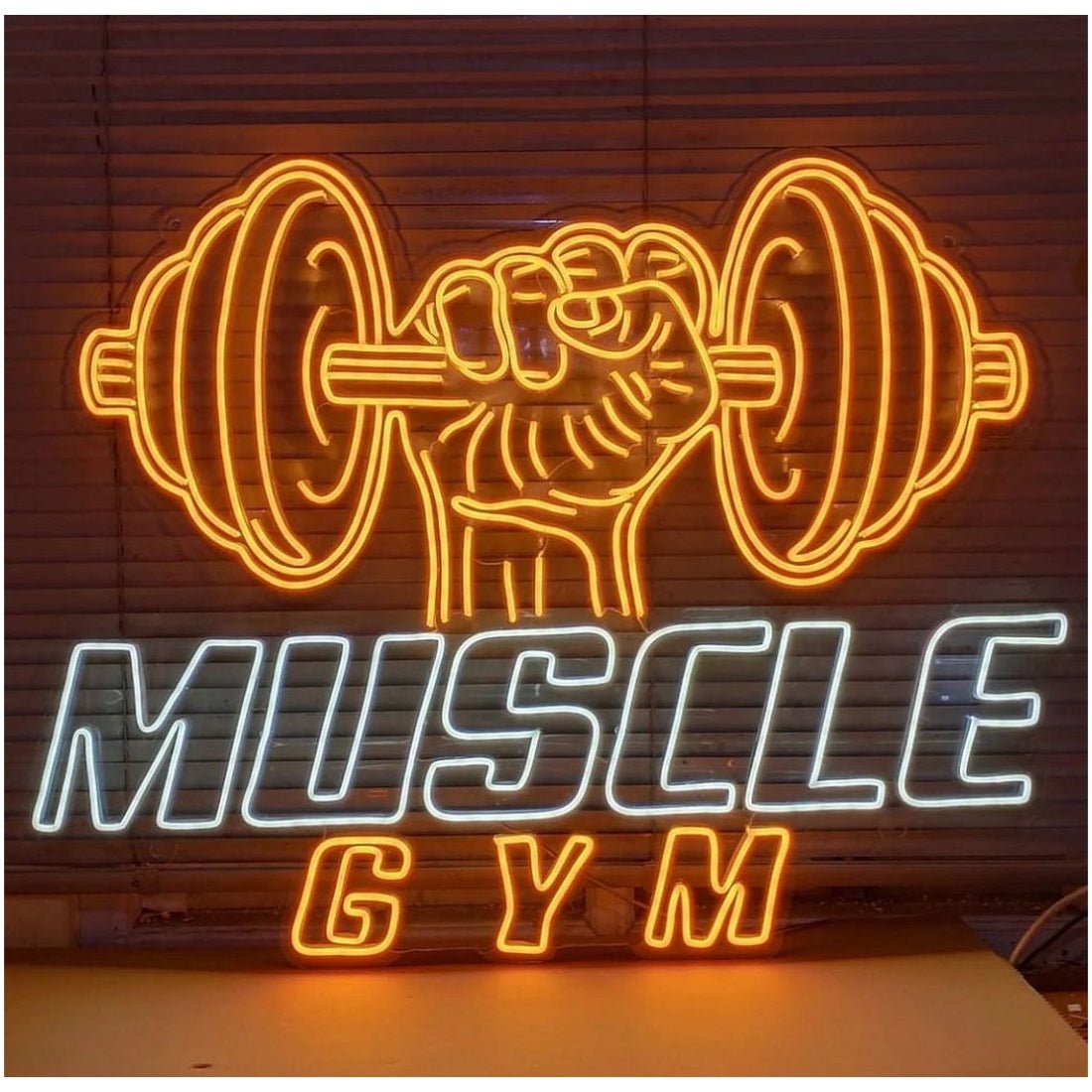 Muscle Gym Led Sign Business Neon Sign - Shineneon