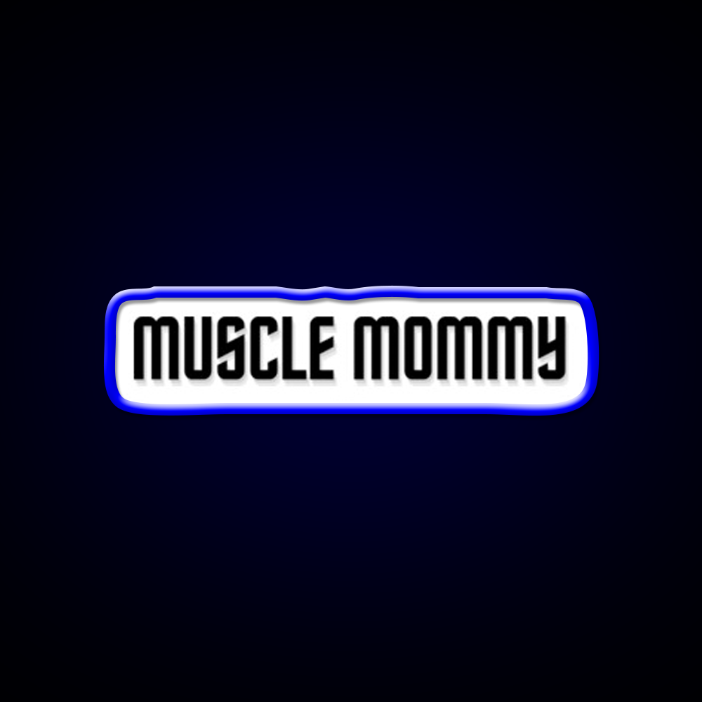 Muscle Mummy Gym Fitness Led Neon Sign Rgb Color