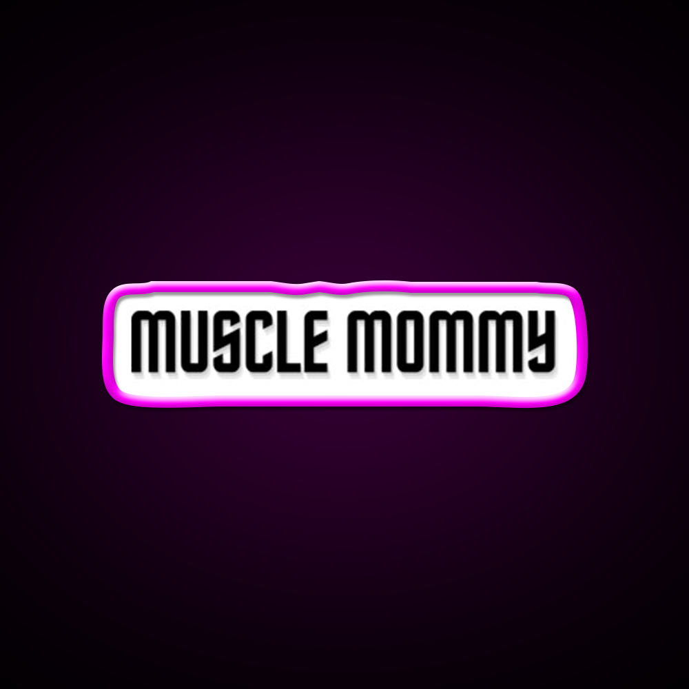 Muscle Mummy Gym Fitness Led Neon Sign Rgb Color