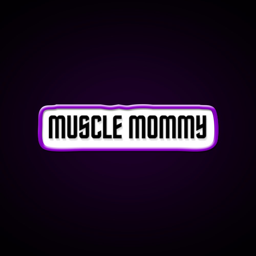Muscle Mummy Gym Fitness Led Neon Sign Rgb Color