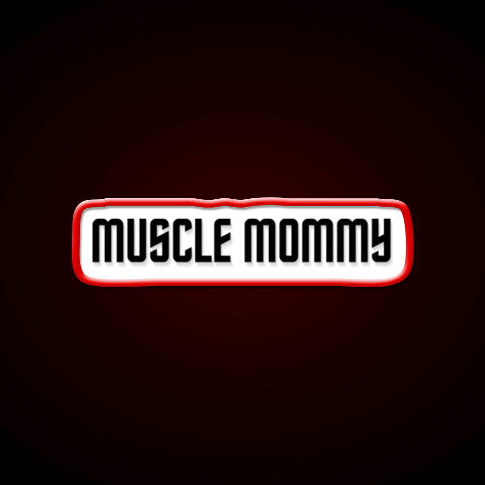 Muscle Mummy Gym Fitness Led Neon Sign Rgb Color