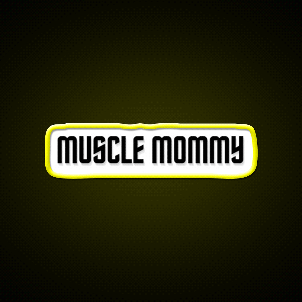 Muscle Mummy Gym Fitness Led Neon Sign Rgb Color