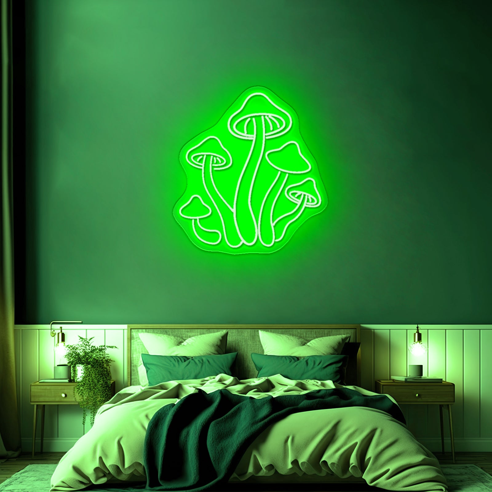 Mushrooms Kids Room Neon Sign Wall Decor Neon Led Lights