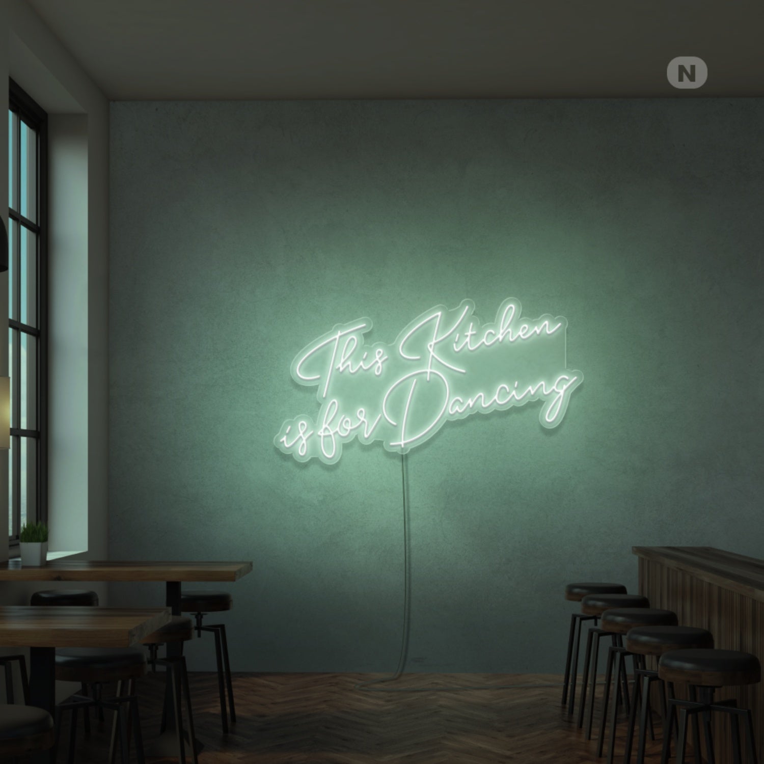 Music In The Kitchen Led Neon Sign | Shineneon
