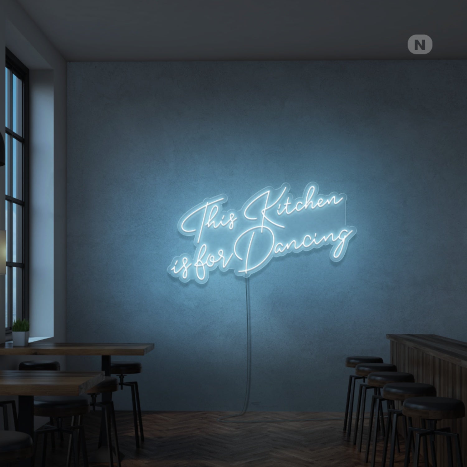 Music In The Kitchen Led Neon Sign | Shineneon