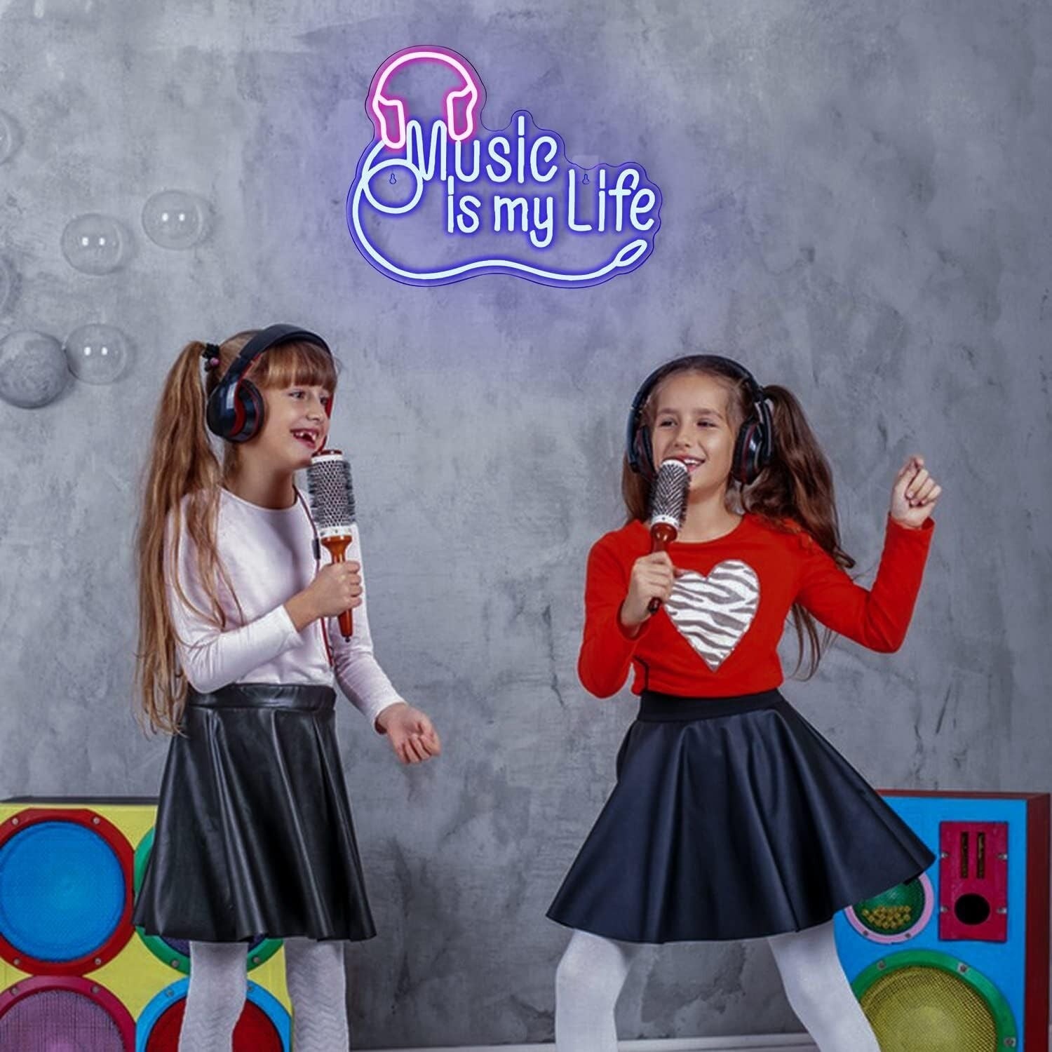 Music Is My Life Ktv Led Neon Sign Music Lover | Shineneon