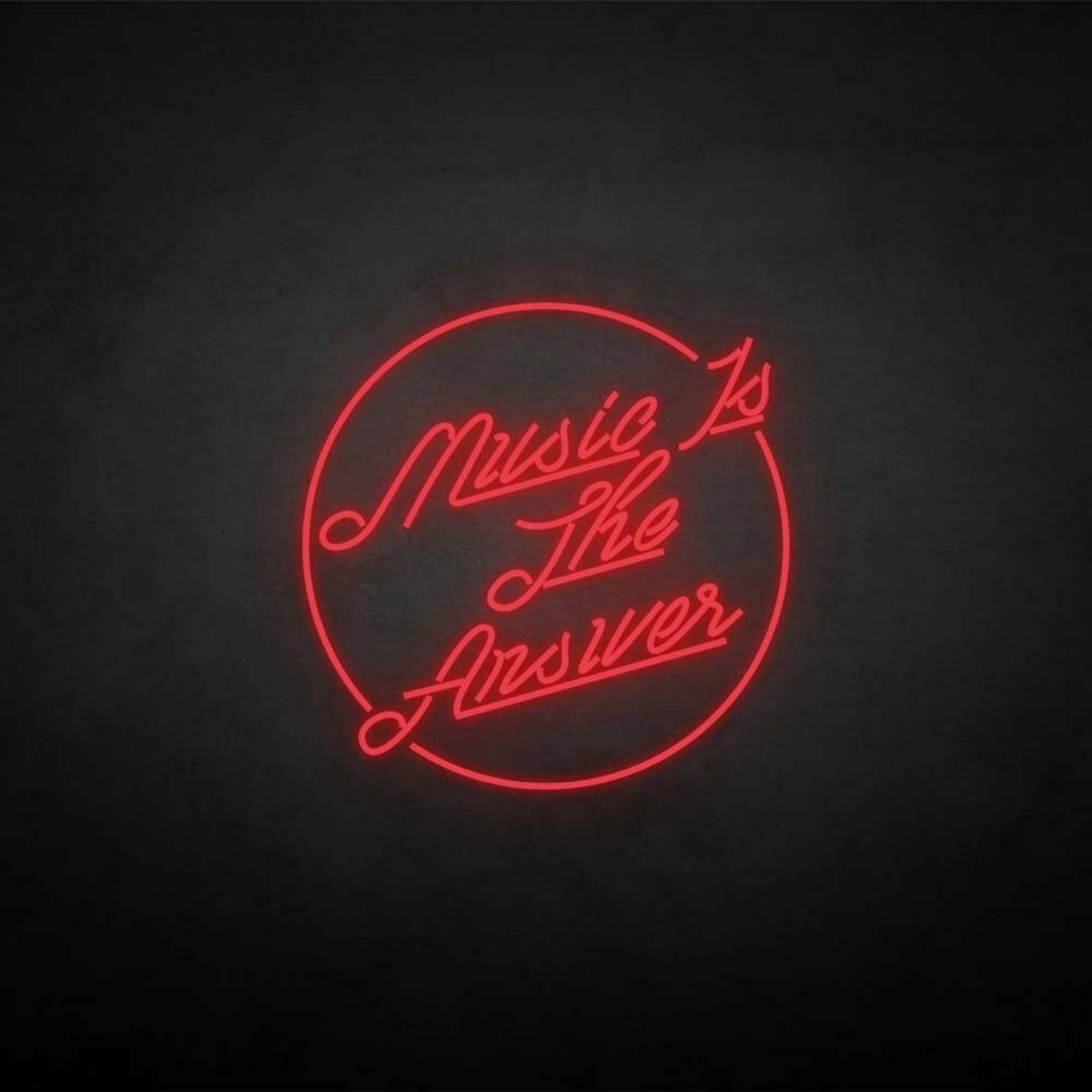 Music Is The Answer Neon Sign | Shineneon