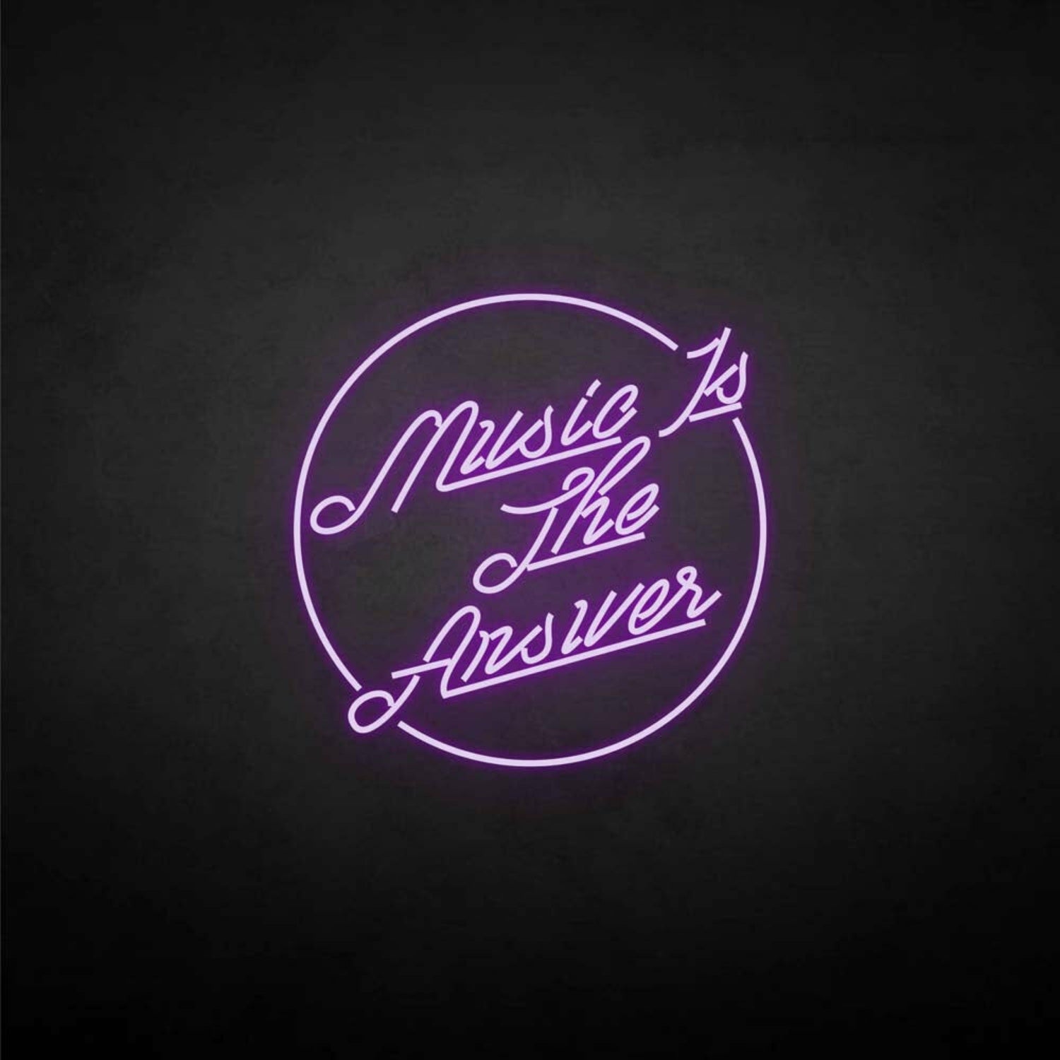 Music Is The Answer Neon Sign | Shineneon