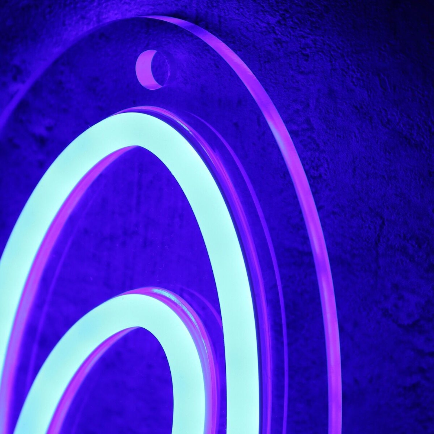 Music Note Blue Led Neon Sign | Shineneon