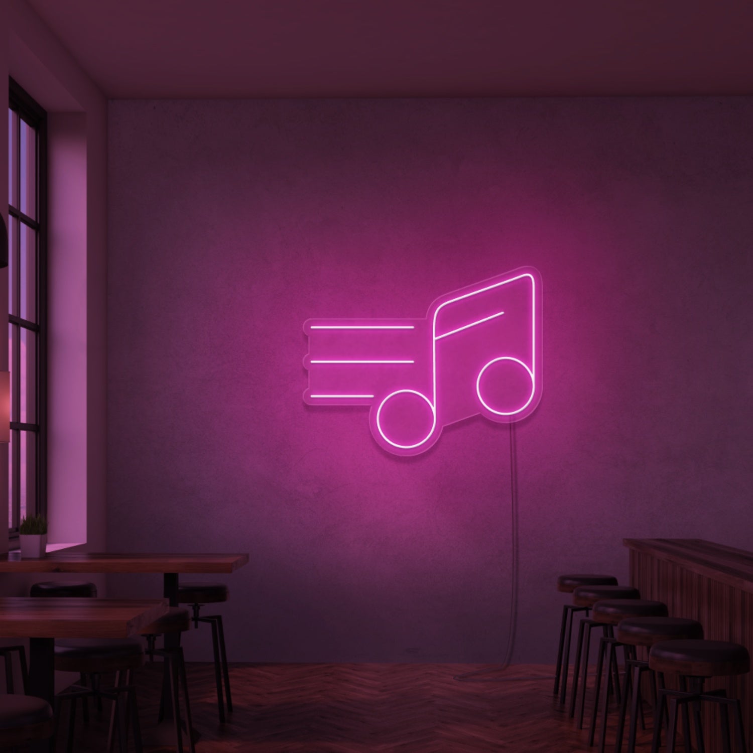 Music Note Led Neon Signs | Shineneon