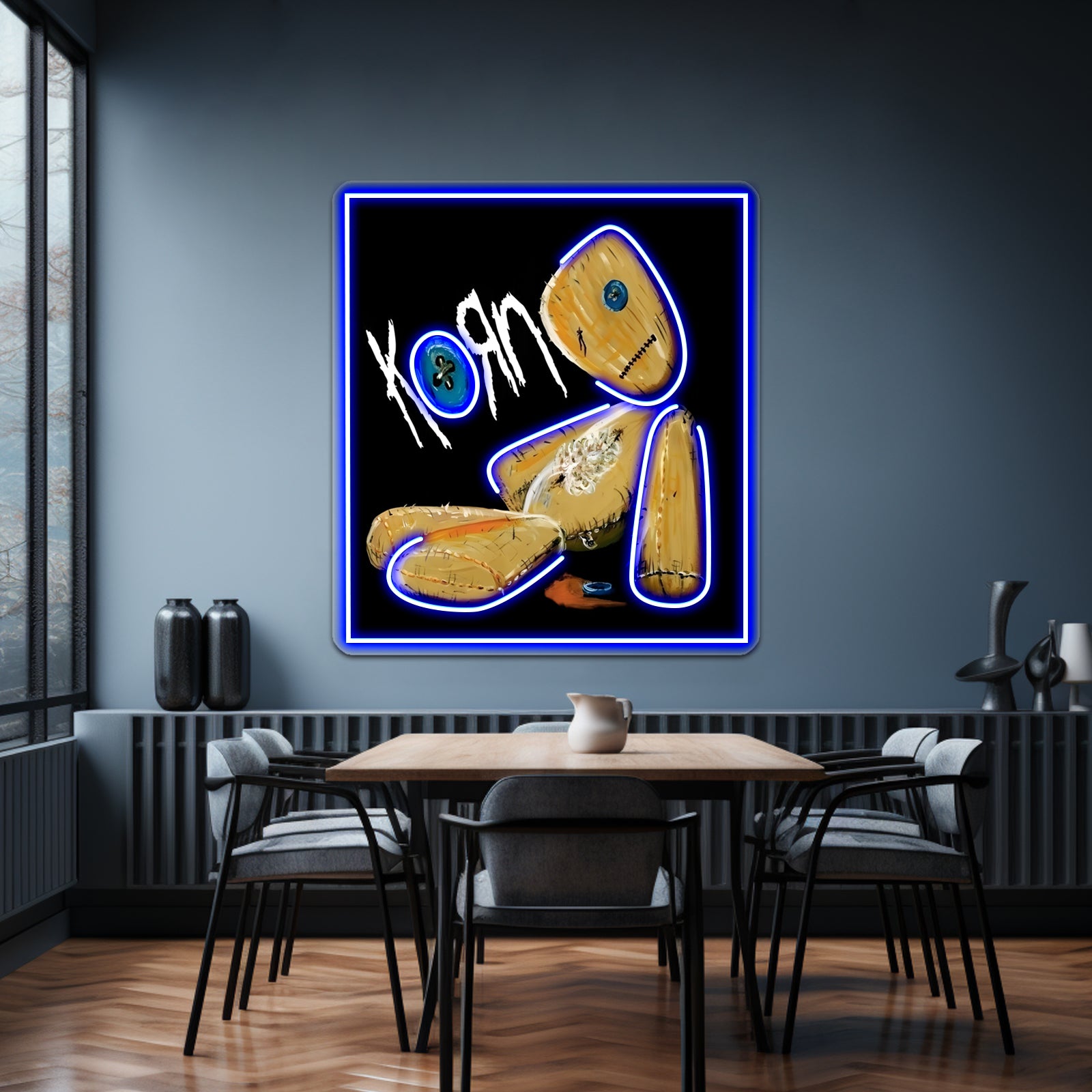 Music Rock Korn Band New Korn Heavy Metal Hard Rock Korn Song Korn Wall Artwork Neon Signs | Shineneon