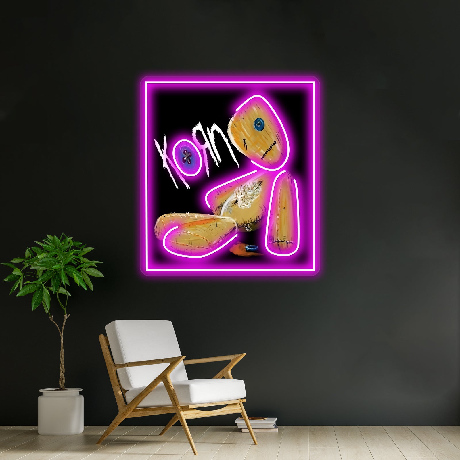 Music Rock Korn Band New Korn Heavy Metal Hard Rock Korn Song Korn Wall Artwork Neon Signs | Shineneon