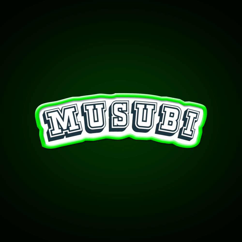 Musubi Hawaiian Food Snack Food Led Neon Sign Rgb Color - Shineneon